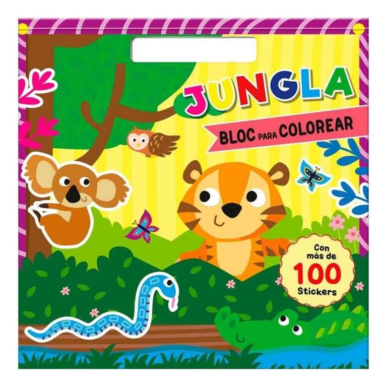 Jungla Bloc Para Colorear Lexus Editores