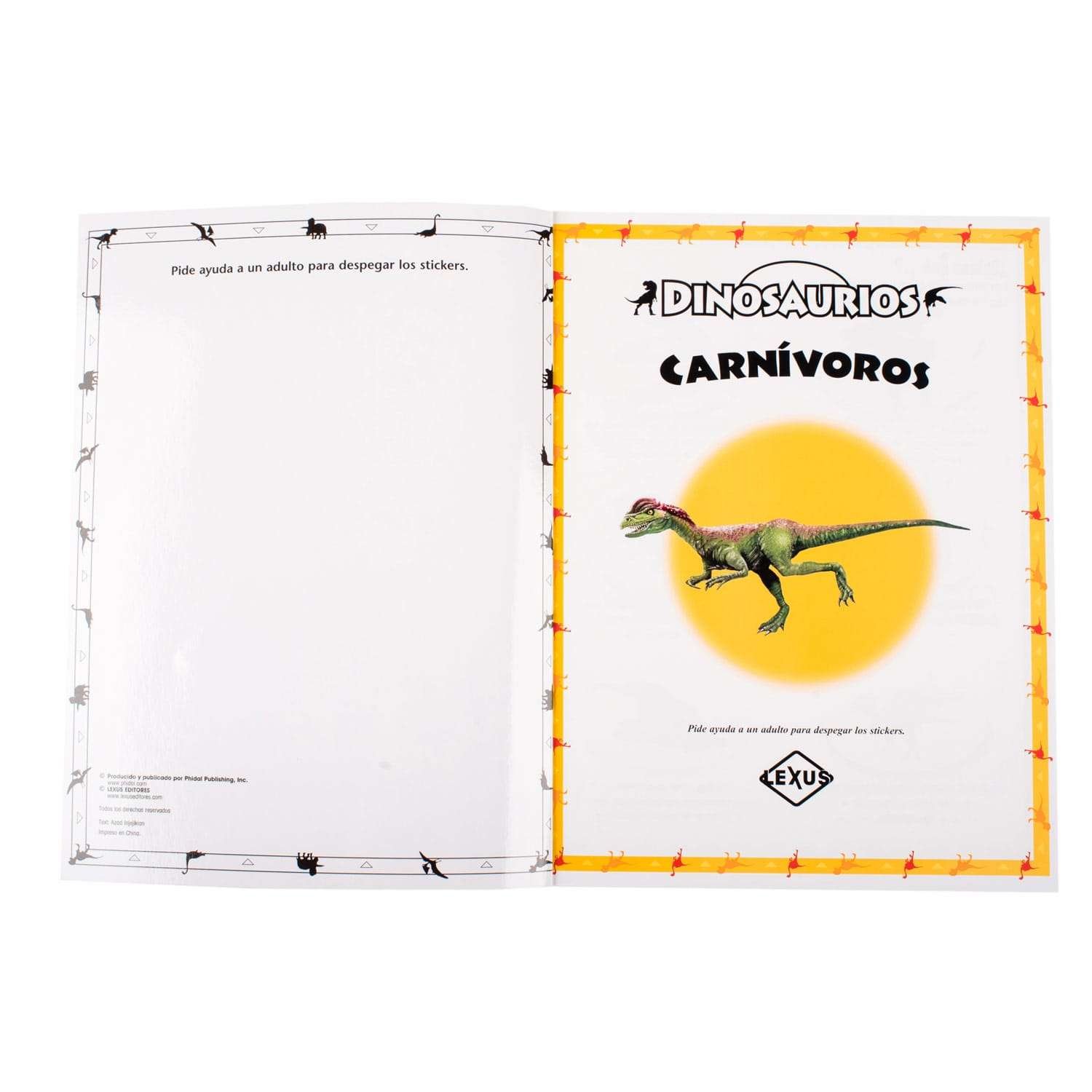 Dinosaurios, Libro con Super Stickers - Imagen 2