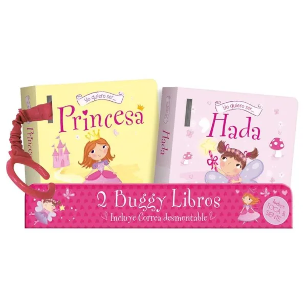 2 Buggy Libros: Princesa y Hada