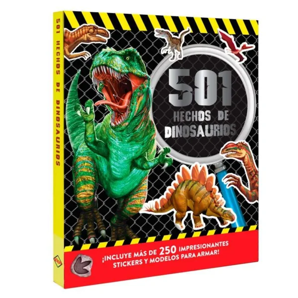 Libro 501 Hechos de los dinosaurios
