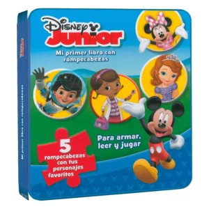 Libro Disney Junior - 5 Rompecabezas