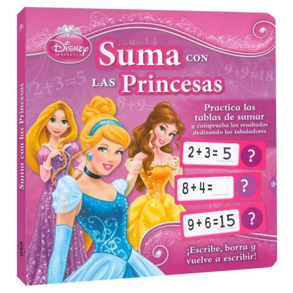 Libro Disney Suma con las princesas