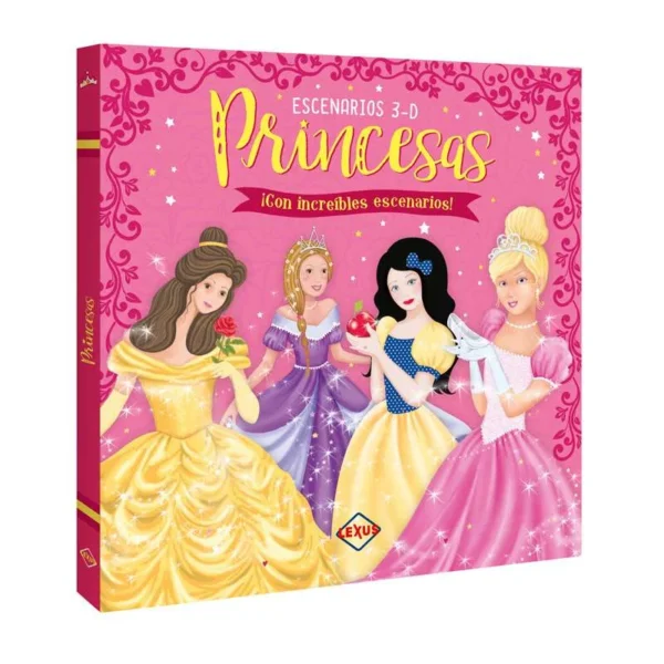 Libro Princesas 3D