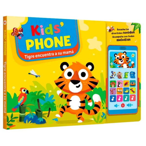 Libro Tigre encuentra a su mamá - Kids Phone