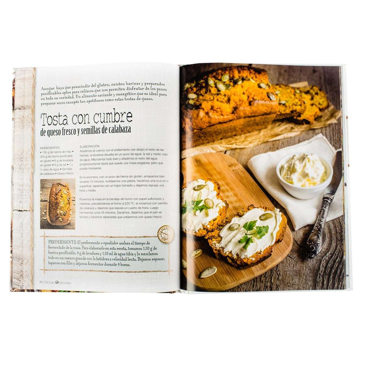 El Libro De Cocina Completo Sin Gluten En Español/ Gluten Free Cookbook  Spanish Version (Spanish Edition)