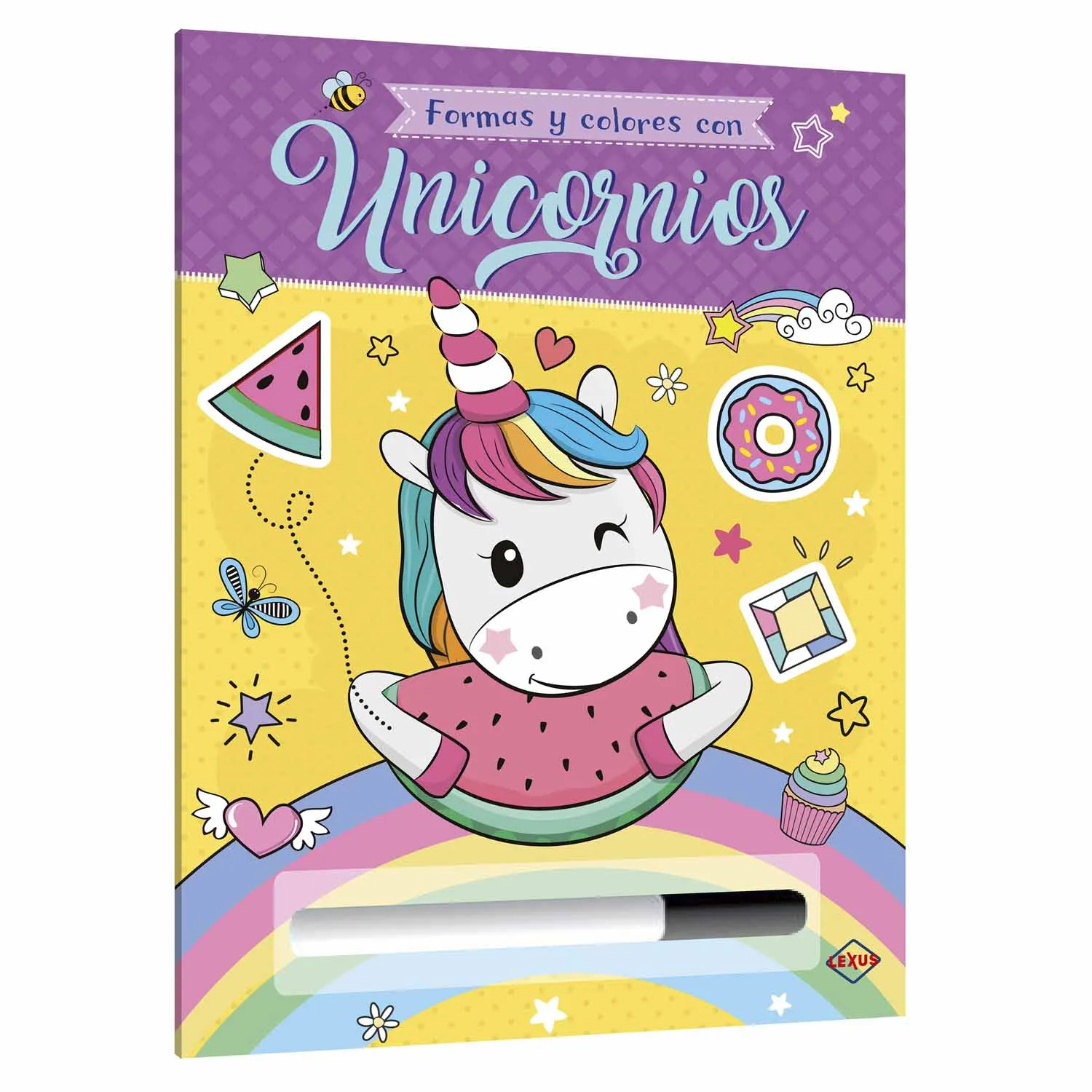Formas y Colores Con Unicornios - Lexus Editores