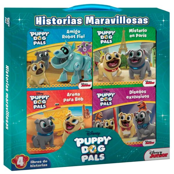 Kit Libros Puppy Dog Pals: historias maravillosas