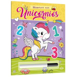 Libro Números con unicornios