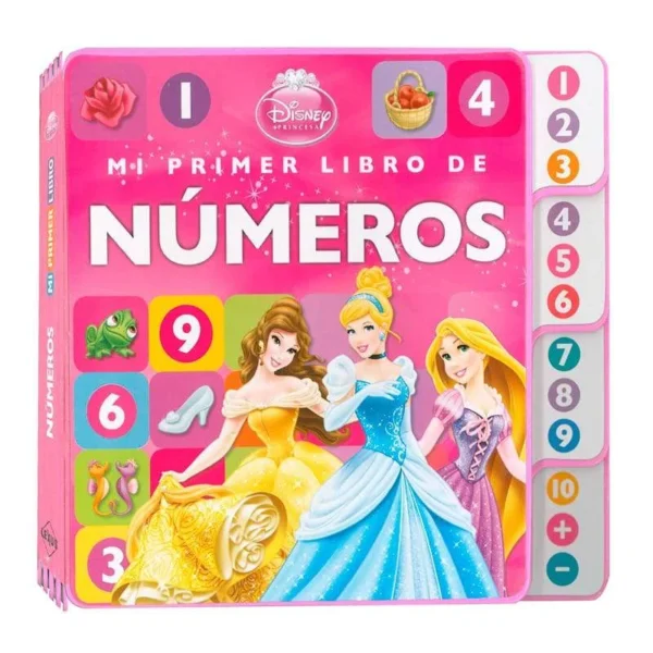 Princesas: Mi primer libro de números