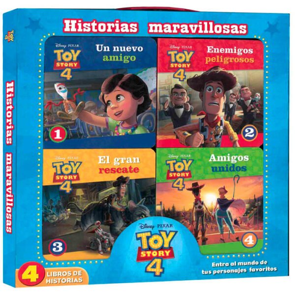 Libro kit valija Toy Story 4: Historias Maravillosas