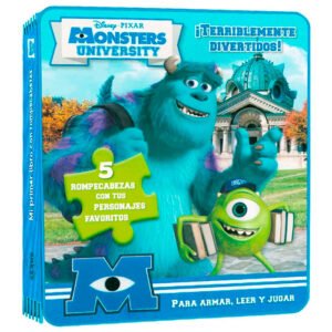 Libro rompecabezas Monsters University