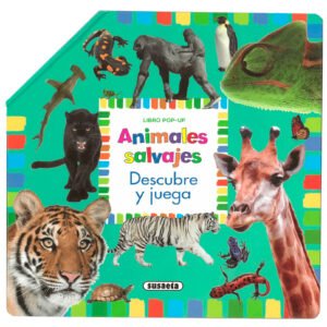 Libro Animales Salvajes: descubre y juega