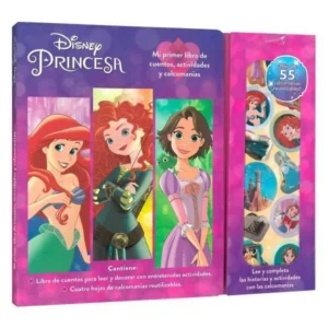 Disney Princesas: Libro de actividades y calcomanías
