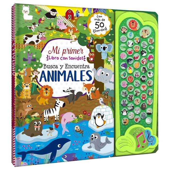 Busca Y Encuentra Animales - Mi Primer Libro Con Más De 50 Sonidos ...