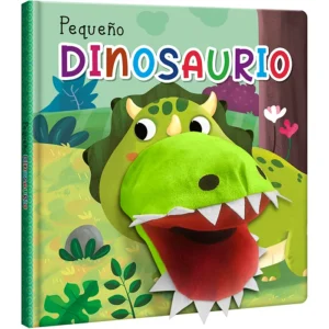 Libro títere Pequeño Dinosaurio