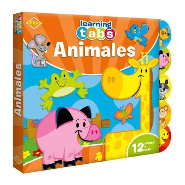 Libro Learning Tabs: Animales