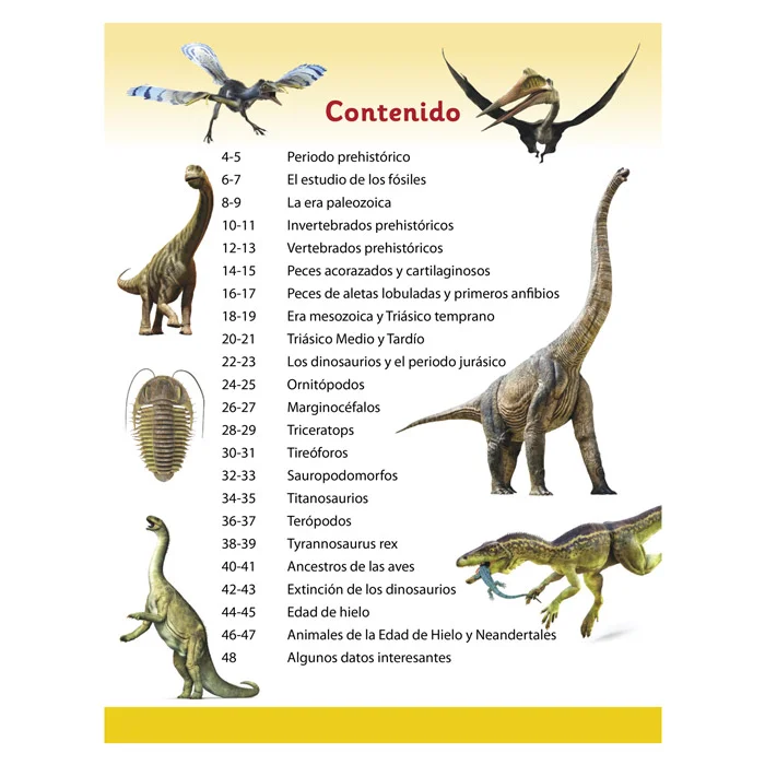 Enciclopedia Ilustrada Dinosaurios y Vida Prehistórica - Imagen 2