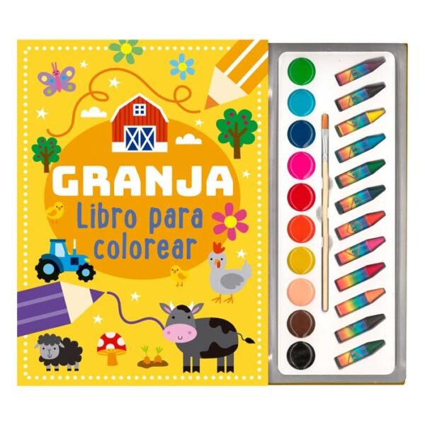 Granja - Libro para Colorear