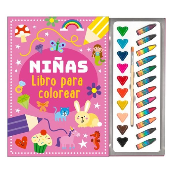 Niñas - Libro para Colorear