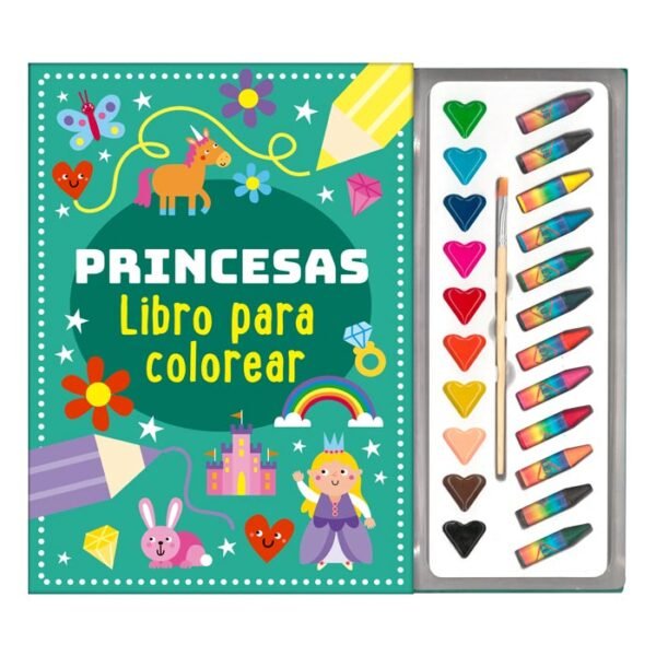 Princesas - Libro para Colorear