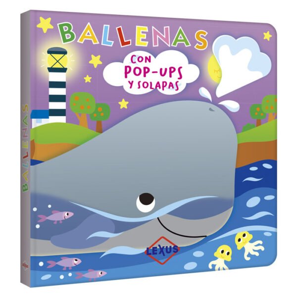 Ballenas con Pop-Ups y Solapas