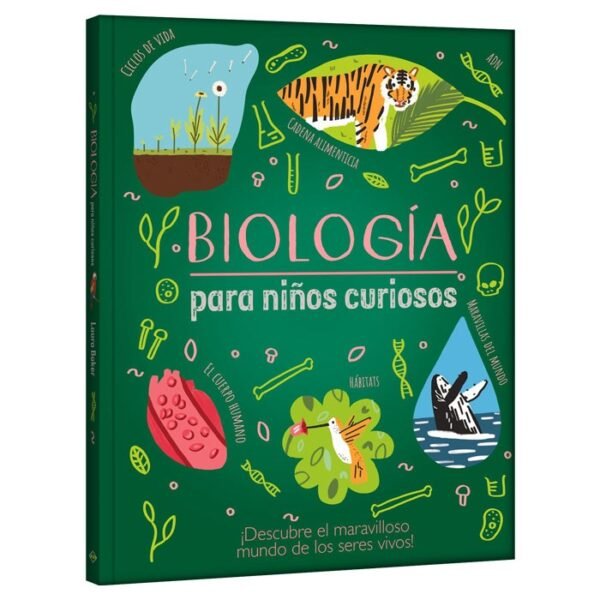 Libro biología para niños curiosos