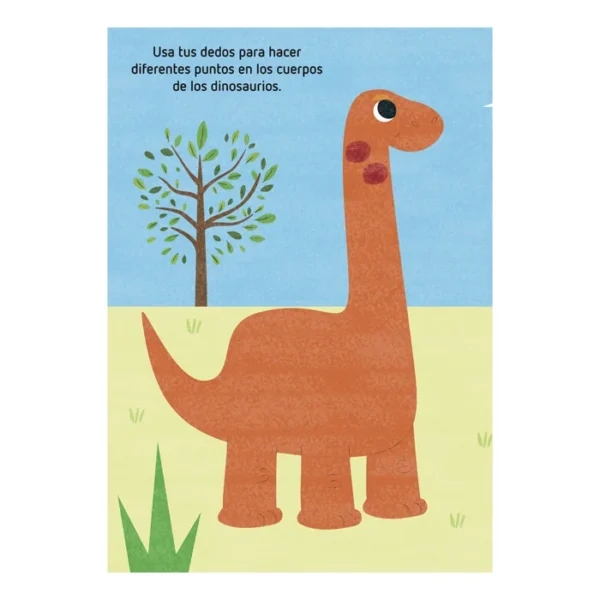 Dinosaurios – Pinta con huellas - Imagen 4