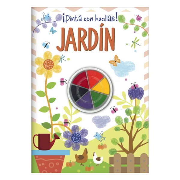 Libro pinta con huella