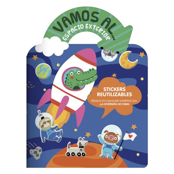 Libro vamos al espacio exterior