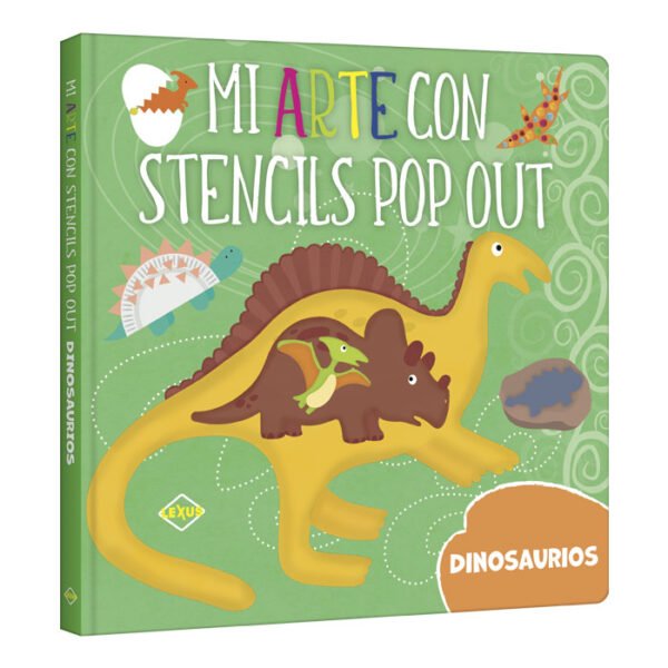 Mi Arte con Stencils Pop Out – Dinosaurios