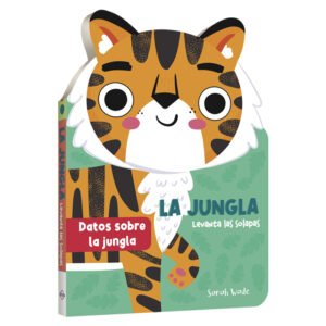 Libro datos sobre la jungla levanta las solapas