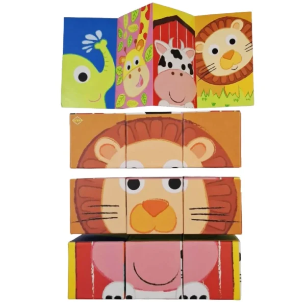 Rompecabezas de Cubo Naranja - Imagen 2
