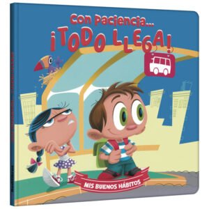 Libro con paciencia todo llega