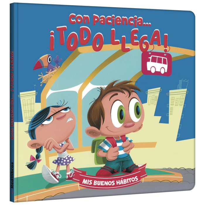 Libro con paciencia todo llega