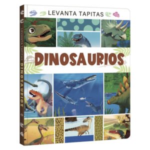 Libro dinosaurios levanta tapitas