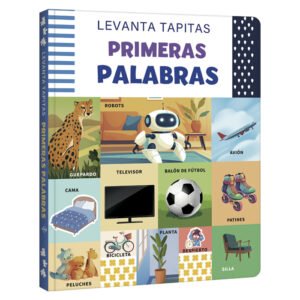 Libro primeras palabras levanta tapitas