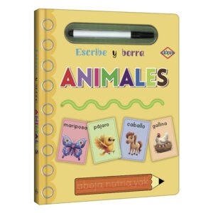 Libro Escribe y Borra Animales