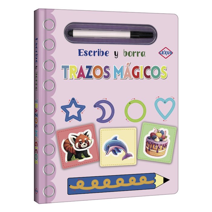 Libro Escribe y Borra Trazos Mágicos