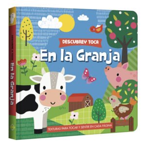Libro descubre y toca en la granja