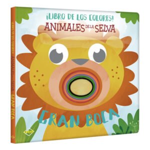 Libro animales de la selva gran boca