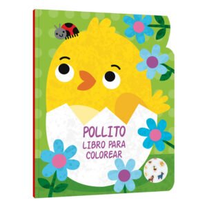 Pollito libro para colorear