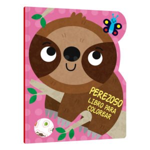 Perezoso libro para colorear