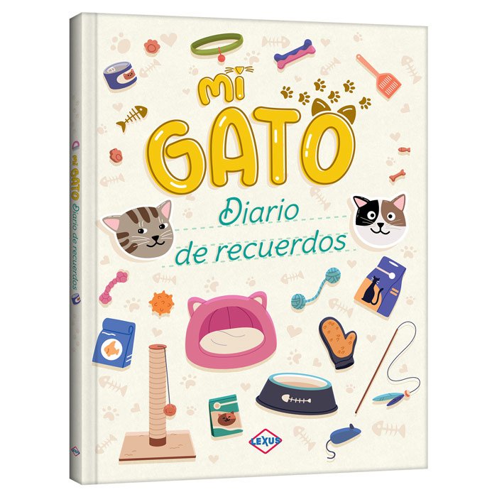 Libro Mi Gato- Mi diario de Recuerdos