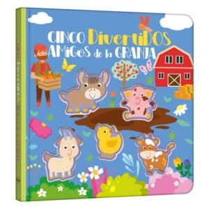 Libro cinco divertidos amigos de la granja