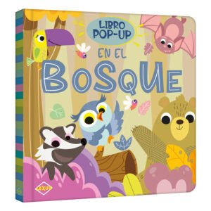 Libro pop up en el bosque