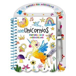 Unicornios Pintura con Acuarelas