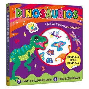 Libro Dinosaurios con Stickers