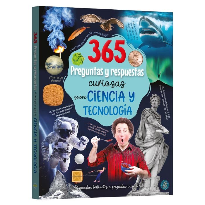 Libro 365 preguntas y respuestas curiosas sobre ciencia y tecnología