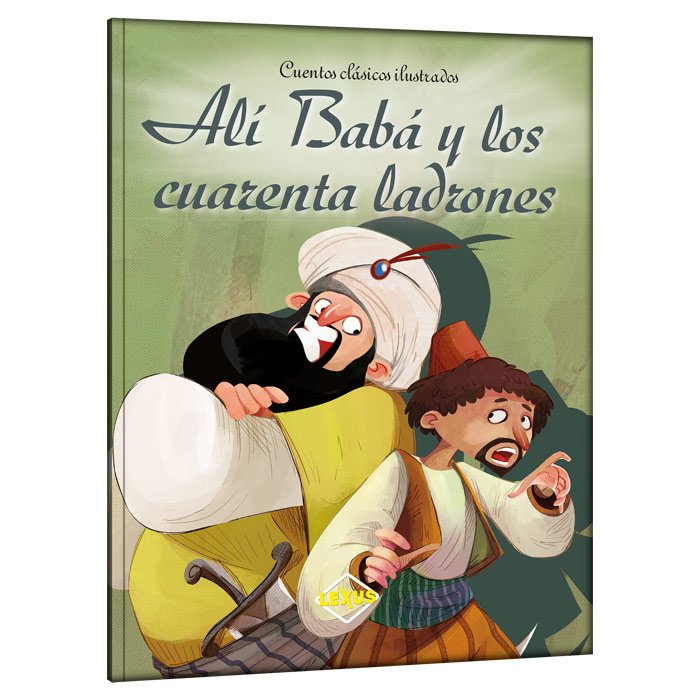 Libro Alí Babá y los cuarenta ladrones