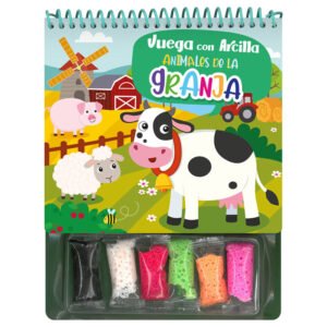 Libro Juega con Arcilla Animales de la Granja